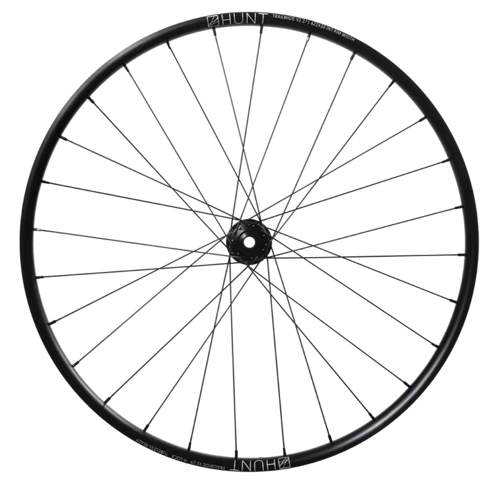 HUNT Trail Wide V2 MTB 27.5" Alloy Mtn Bike FRONT Wheel 6 Bolt Disc 15x 110mm