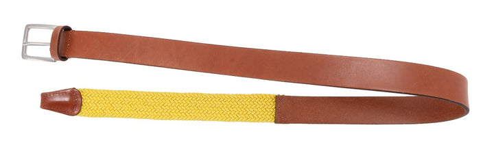 Rapha Tour De France Leather/Braided Belt Small