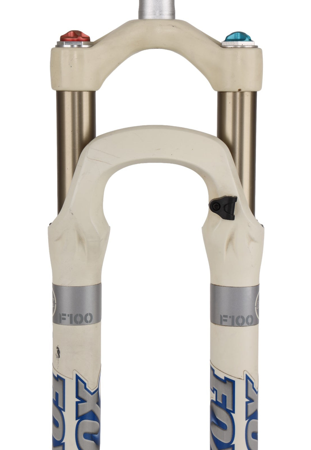 Fox Factory F100 R 32 Disc Mountain Bike Fork 26" 100mm Rebound White QR MTB XC