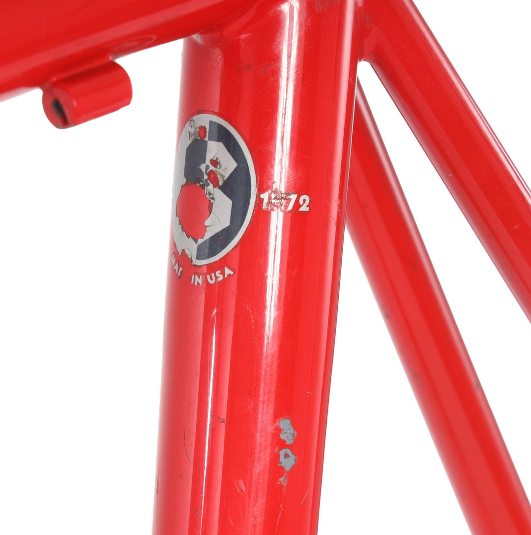 Serotta Classique Steel Road Bike Frameset 60cm Carbon Fork RED 700c Reynolds