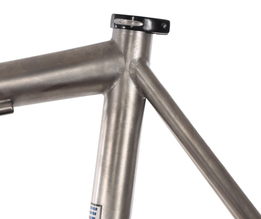 DEAN Bikes El Diente Titanium Road Frameset 56cm Carbon Fork QR Rim Brake USA