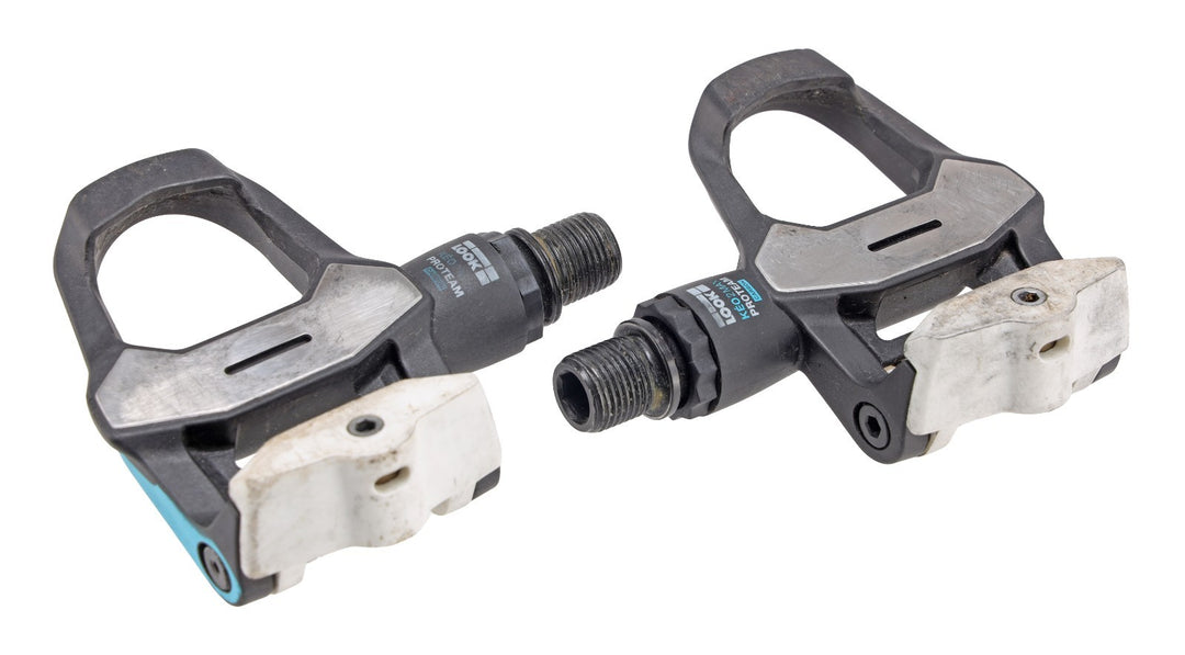 Look KEO 2 Max Proteam Clipless Road Bike Pedals 3-Bolt Omega Pharma Quick-Step
