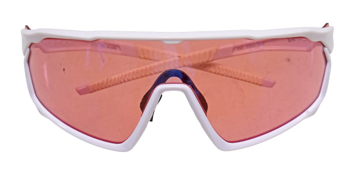 Roka SR-1 Cycling Sunglasses WHITE Frame Peach Lens GEKO Fit Triathlon Race
