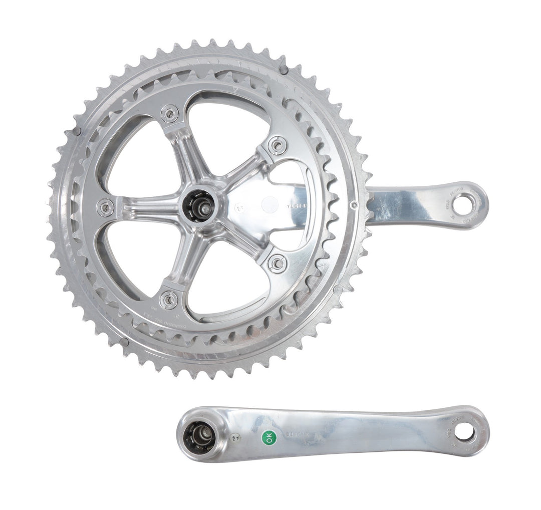Shimano Dura-Ace FC-7700 2x9 Spd Road Bike Crankset 172.5mm 56/44T 130 BCD w/ BB