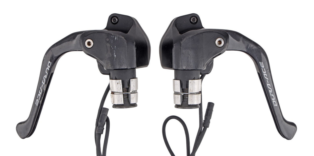 Shimano Dura-Ace ST-9071 Di2 2 x 11s Tri Bike Bar End Shift/Brake Lever SET Rim