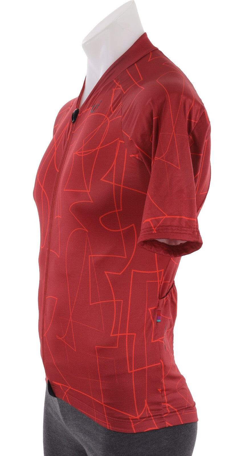Velocio Line SE Short Sleeve Jersey Men MEDIUM Red Road Gravel Bike Mountain MTB