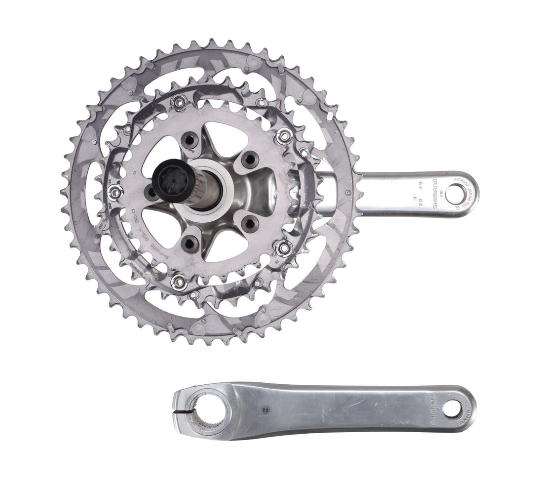 Shimano Ultegra FC-6603 3 x 10 Speed Road Crankset 170mm 52/39/30T Triple w/BB