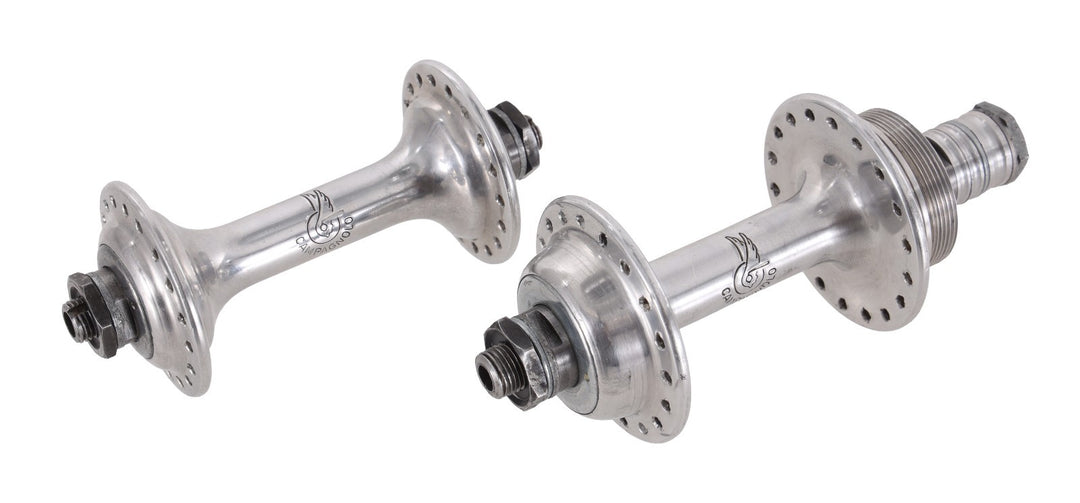 Campagnolo Nuovo Tipo Road Bike Low Flange Hub SET F/R 36H 100/122mm Vintage