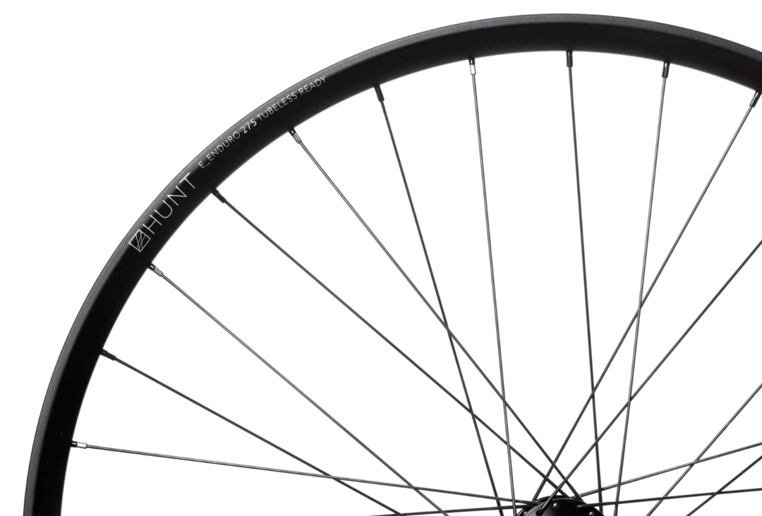 HUNT E_Enduro Wide 27.5" Alloy Mtn Bike FRONT Wheel 6B Disc 15x 110mm 37mm eMTB