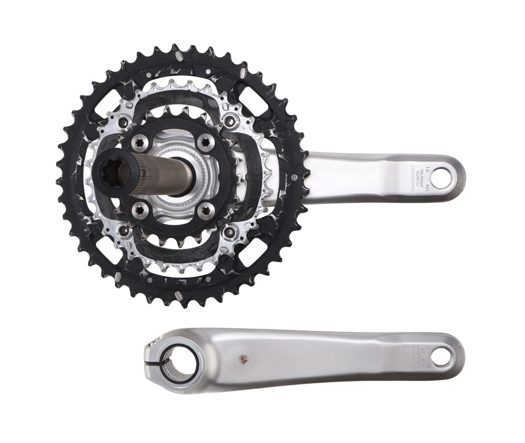 Shimano Deore XT FC-M770 3 x 9 Speed Mountain Bike Crankset 175mm 44/32/22T