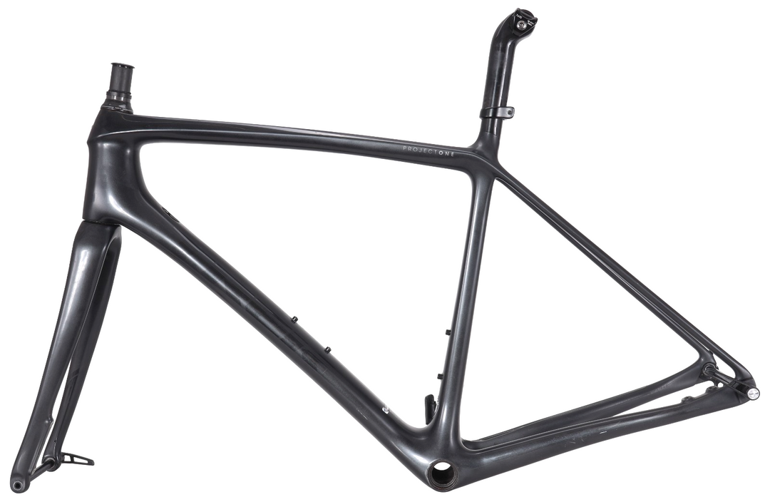 Trek Emonda SLR Disc P1 Carbon Road Bike Frameset 54cm BLACK 700c OCLV 700 2018