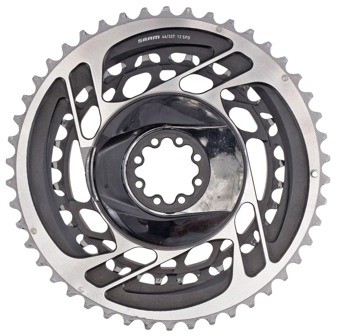 SRAM Red AXS 2x 12s Road Bike Chainring SET 46/33T One-Piece 8-Bolt Direct Mount