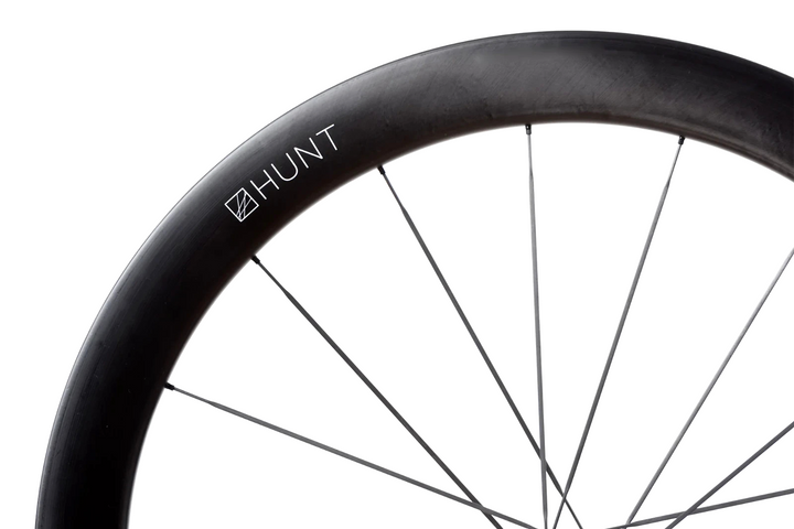 HUNT 54 Aerodynamicist UD Carbon Spoke Disc Tubeless FRONT Road Wheel 700c EZO