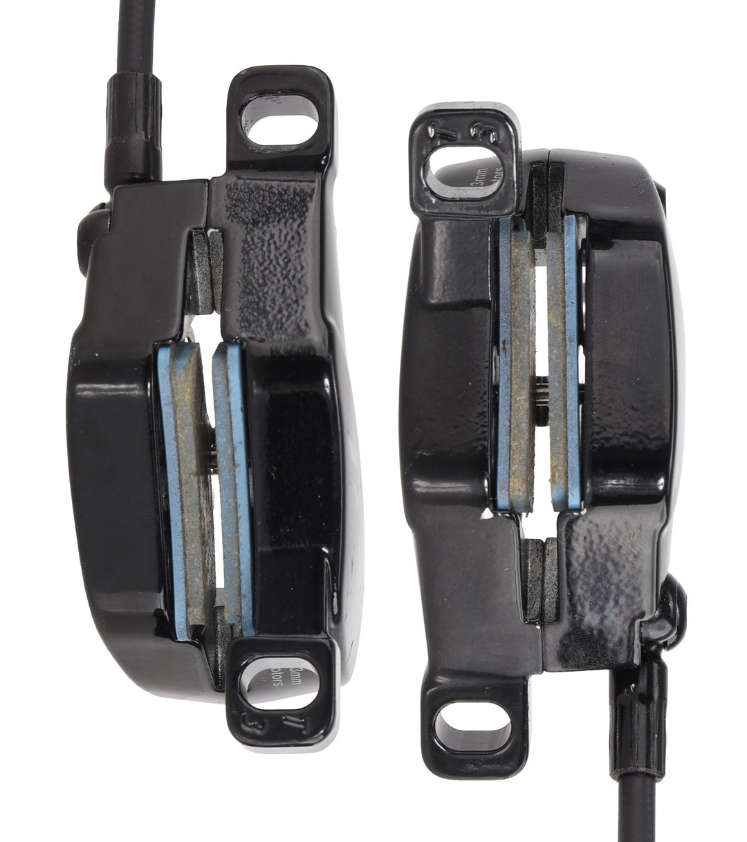 TRP Trail EVO HD-M843 Mountain Bike Levers w/ Disc Brake Calipers SET Post Mount