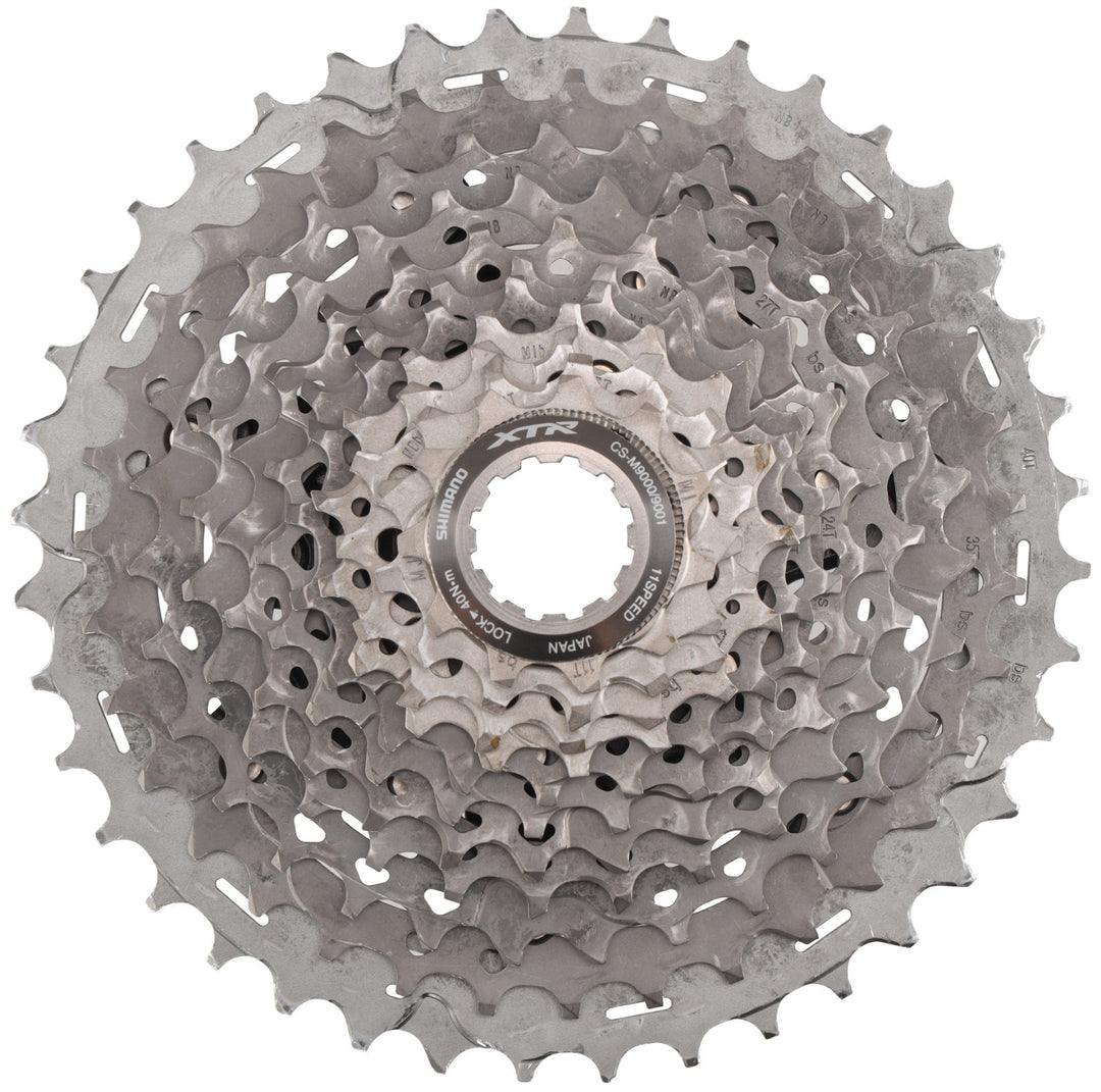 Shimano XTR CS-M9000 11 Speed Mountain Bike Cassette 11-40T Titanium XC MTB