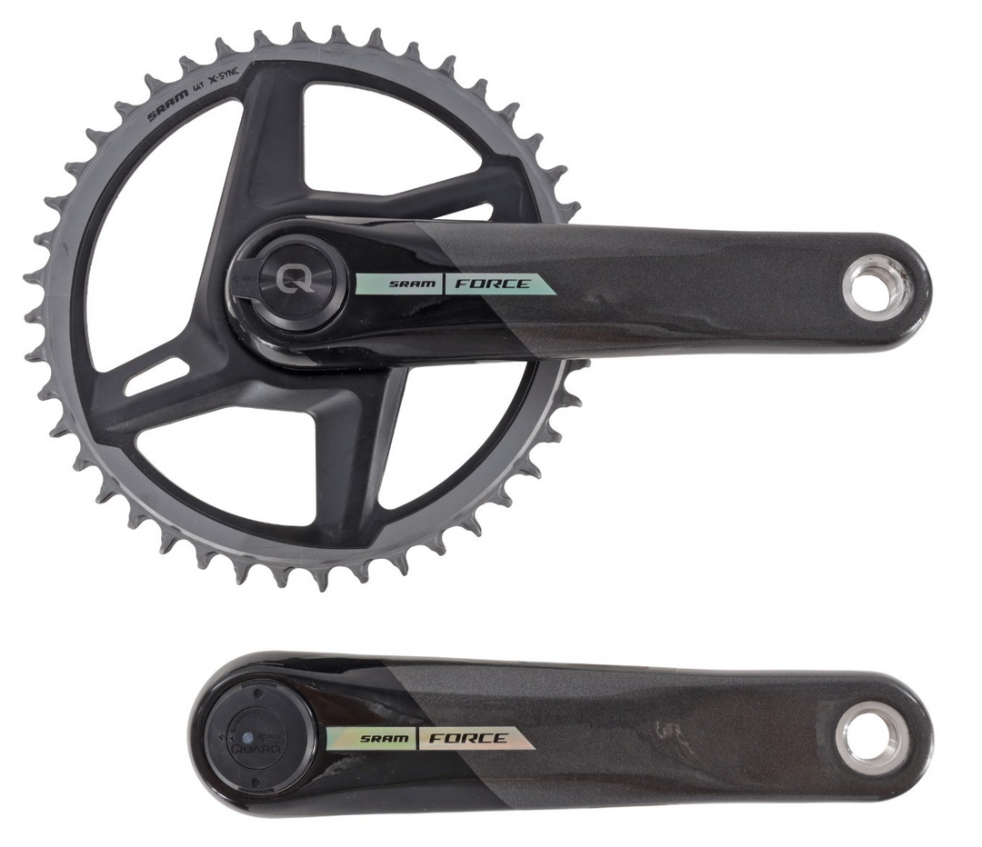 SRAM Force 1 AXS D2 DUB 1x 12s 44T Carbon Gravel Power Meter Crankset 172.5mm CX