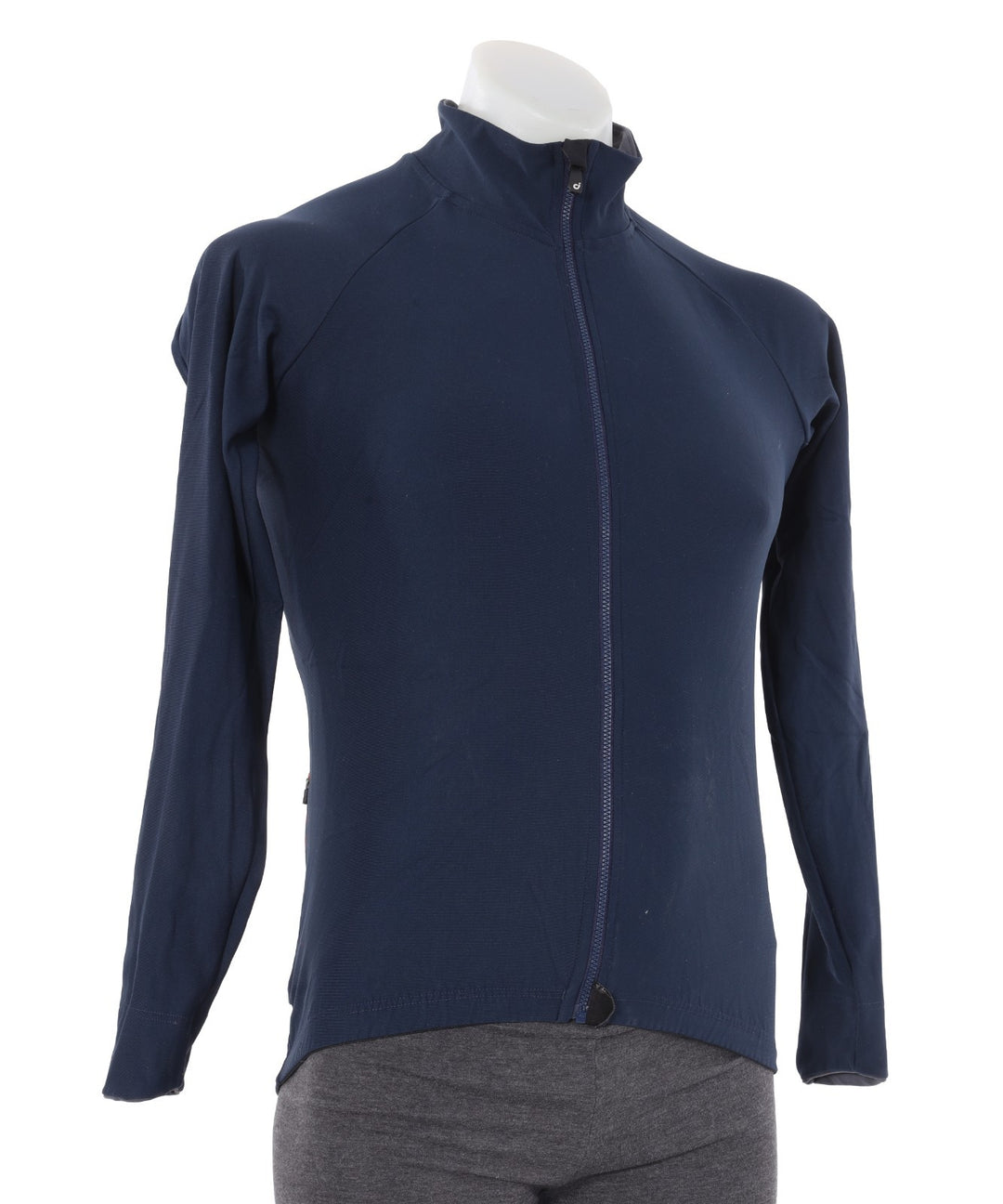 Velocio Thermal Long Sleeve Men Zip Cycling Jersey Blue MEDIUM Cycling Road Bike