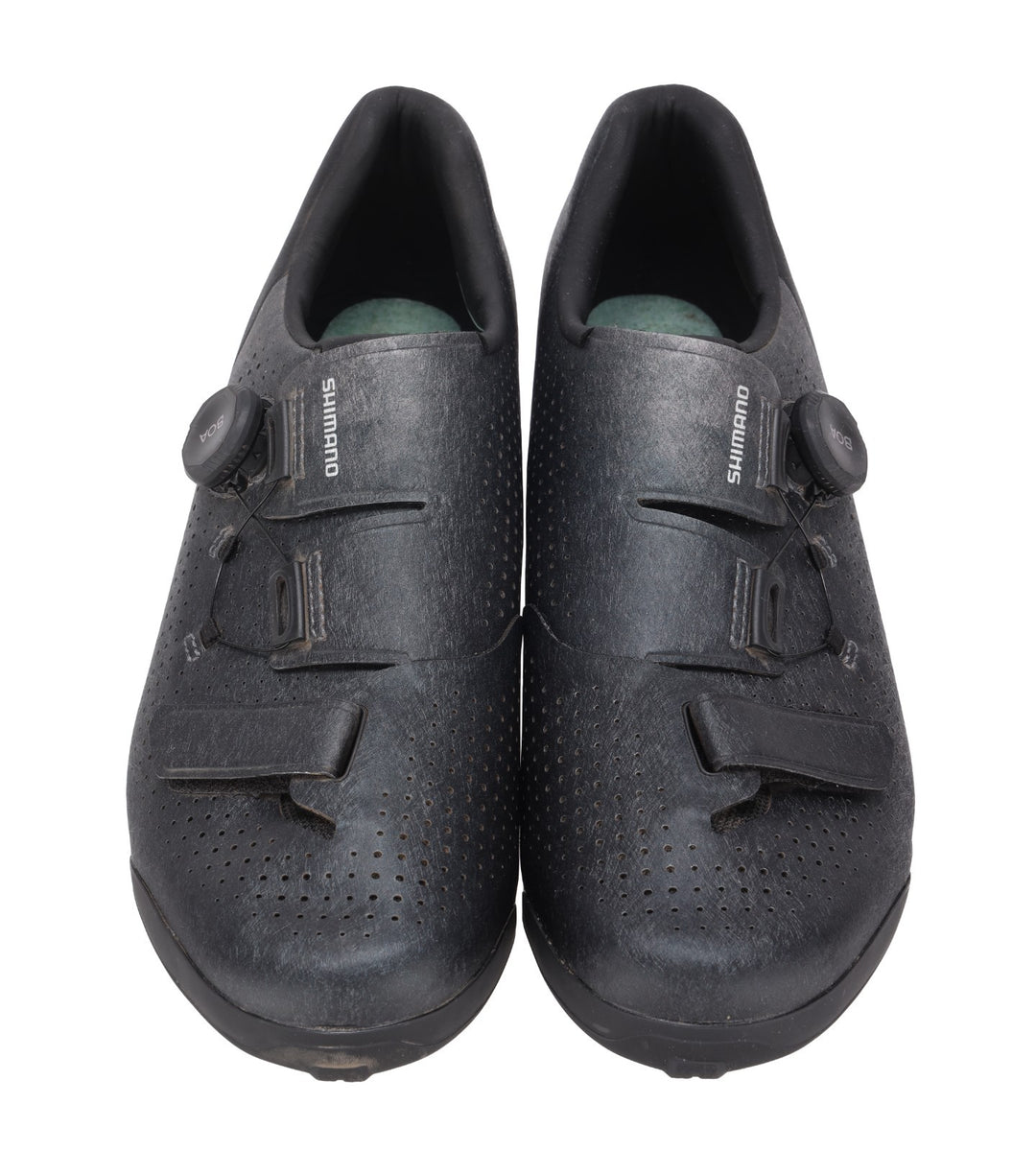 Shimano RX801 Carbon Gravel Bike Shoes EU 45 US Men 10.5 2-Bolt SPD BOA WIDE