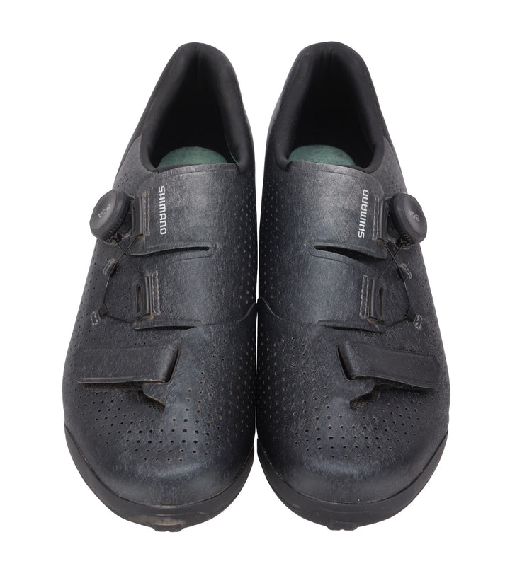 Shimano RX801 Carbon Gravel Bike Shoes EU 45 US Men 10.5 2-Bolt SPD BOA WIDE