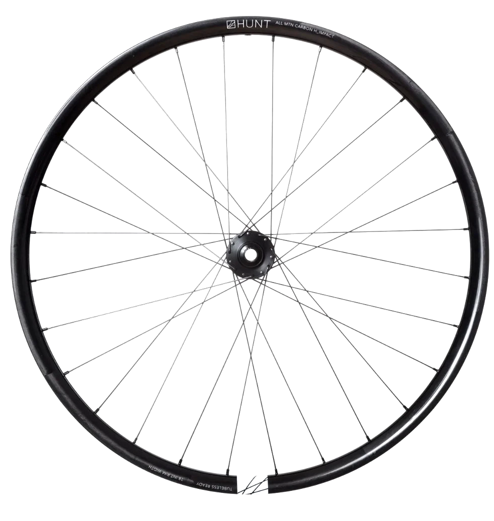 HUNT All Mountain H_IMPACT 27.5 Carbon Mtn Bike FRONT Wheel 6B Disc 15x 110mm DH