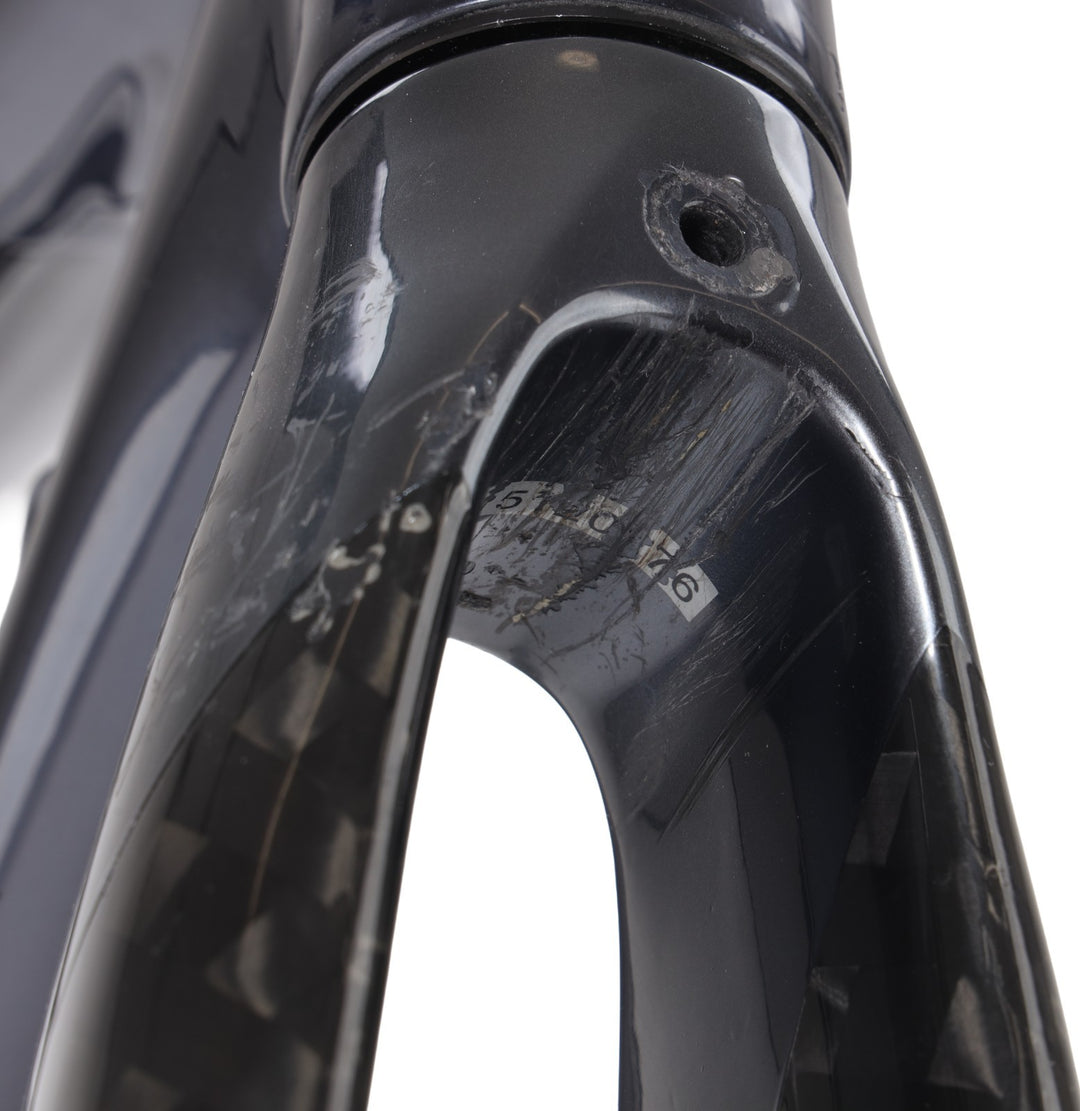 Scott Plasma CR1 LTD Carbon Triathlon Frameset MED Dark Silver QR Rim 700c 2008