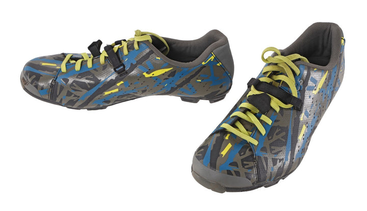 Shimano XC5 Carbon Mountain Bike Shoes EU 43 US 8.9 2 Bolt Gravel Lace MTB CX