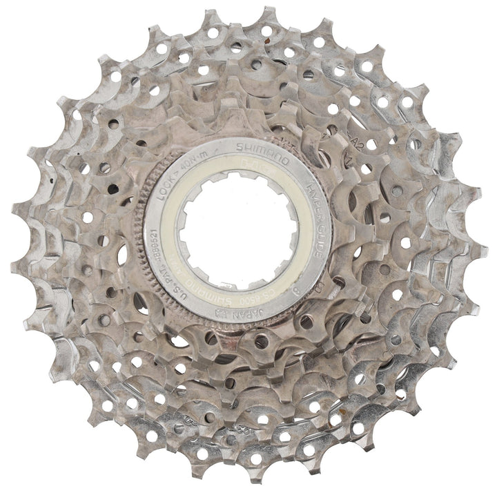 Shimano Ultegra CS-6500 9 Speed Road Bike Cassette 12-25T HG Race Silver CX