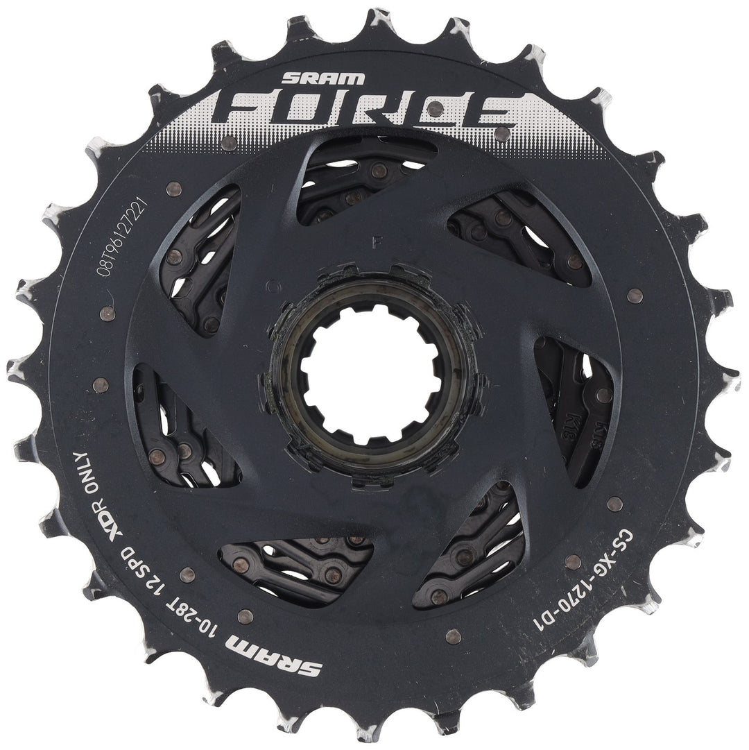 SRAM Force eTap AXS 12 Speed Road Bike Cassette 10-28T CS-XG-1270-D1 XDR Driver