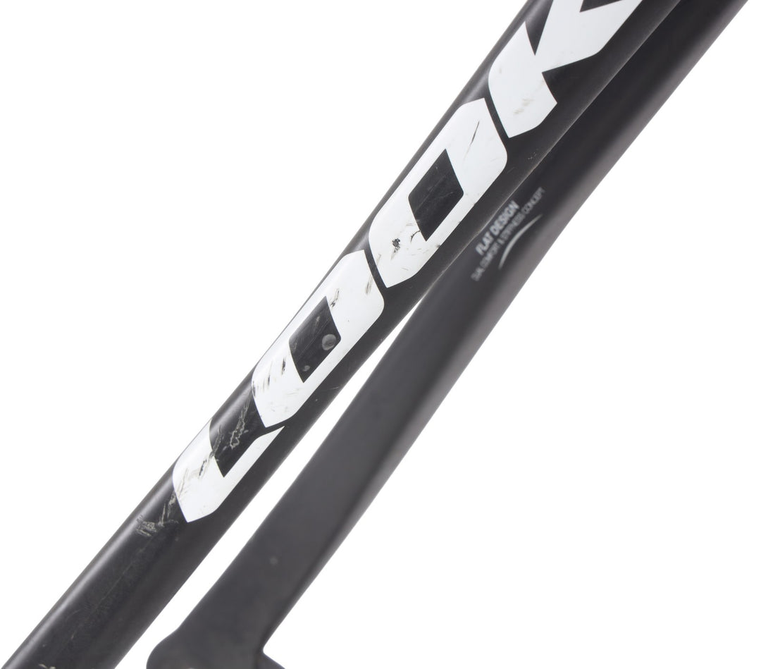 LOOK 586 UD Carbon Road Bike Frameset Black QR Rim Brake 57cm XL 700c Race 2012