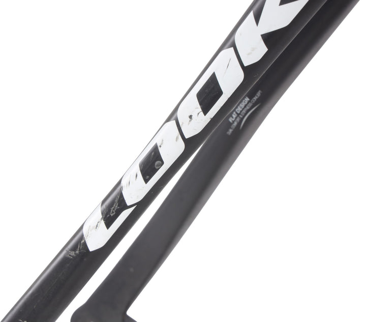 LOOK 586 UD Carbon Road Bike Frameset Black QR Rim Brake 57cm XL 700c Race 2012