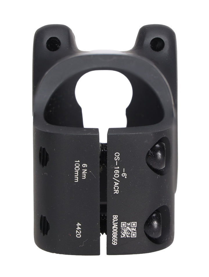 FSA NS ACR Alloy Road Bike Stem 31.8 x 100mm -6º 1 1/8" Black Aero Cable Routing
