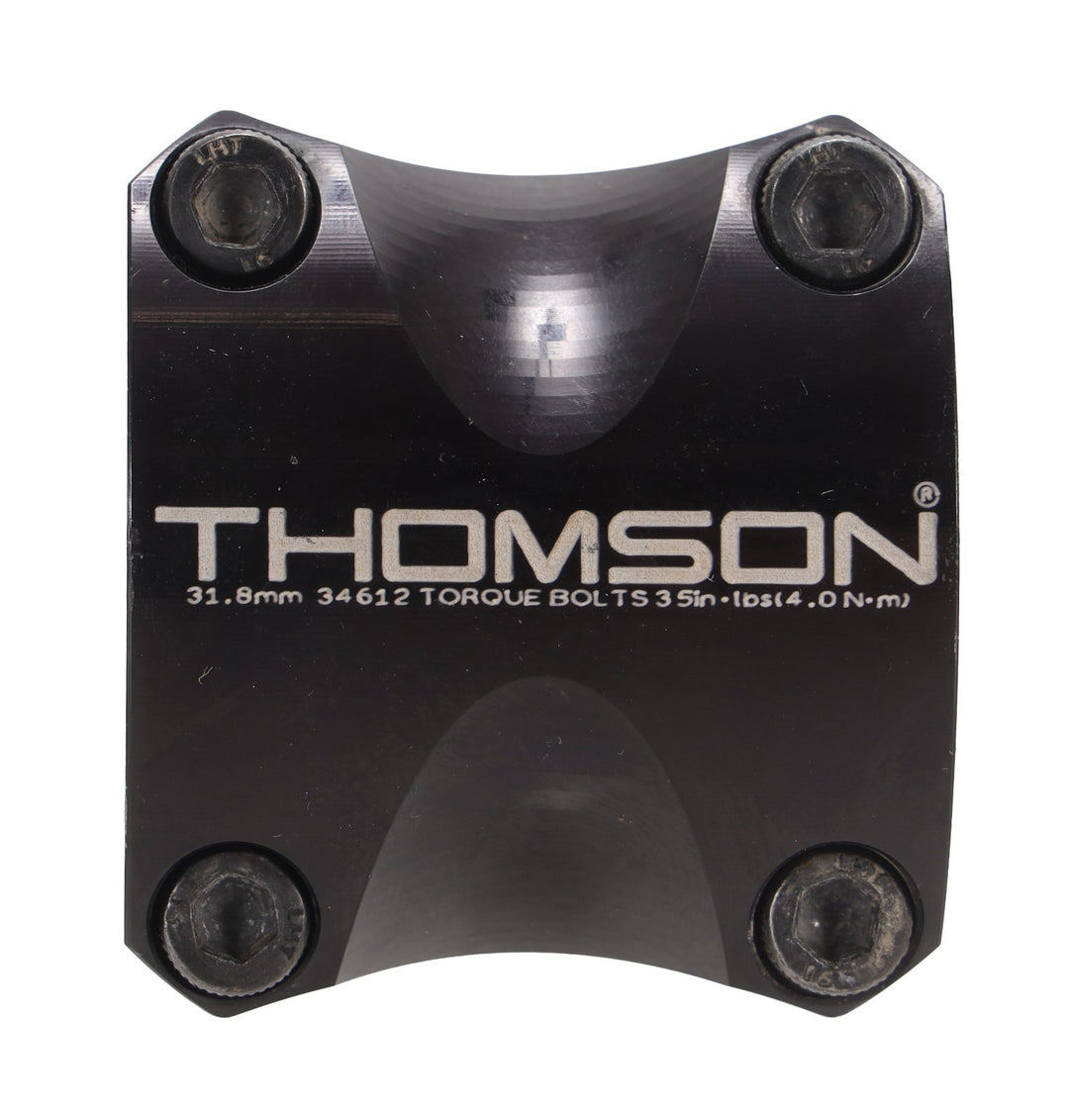 Thomson Elite X4 Alloy Road Bike Stem 31.8 x 110mm 10° BLACK 4-Bolt SM-E140