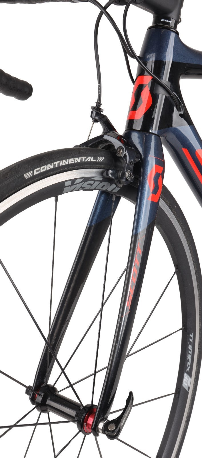 Scott Addict RC 10 Carbon Road Bike Shimano Dura-Ace 2x 11s MED 700c Rim QR 2018