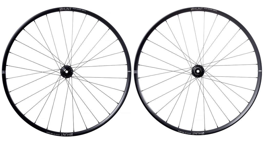 HUNT 4 Season Gravel Disc Alloy Wheelset Tubeless Center Lock SRAM XDR 12s 700c