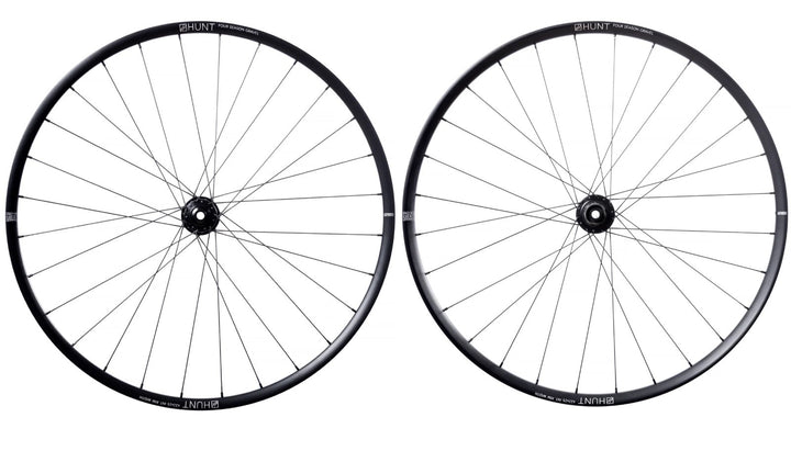 HUNT 4 Season Gravel Disc Alloy Wheelset Tubeless Center Lock SRAM XDR 12s 700c