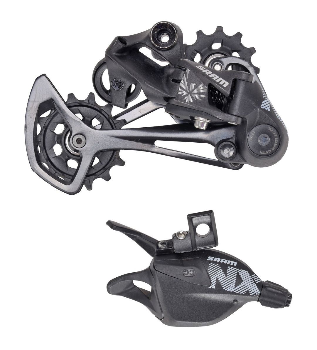 SRAM NX Eagle 1 x 12 Speed Mountain Bike Rear Derailleur Long Cage + Shifter SET