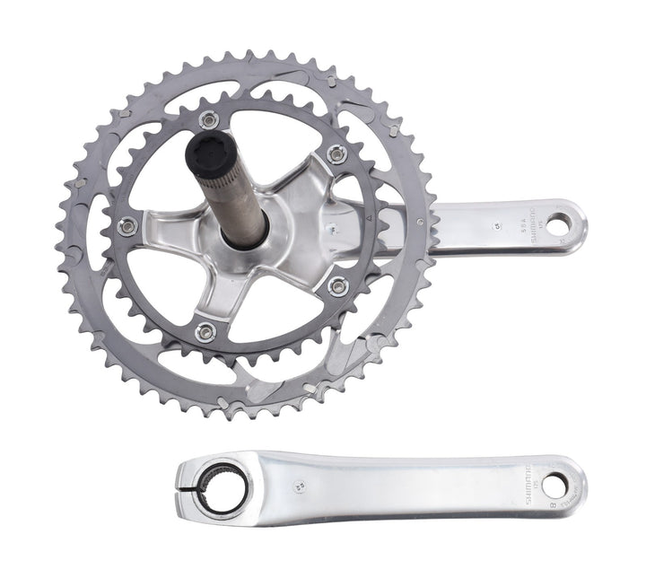 Shimano Ultegra FC-6600 2x 10 Speed Road Bike Crankset 175mm 53/39T Vintage
