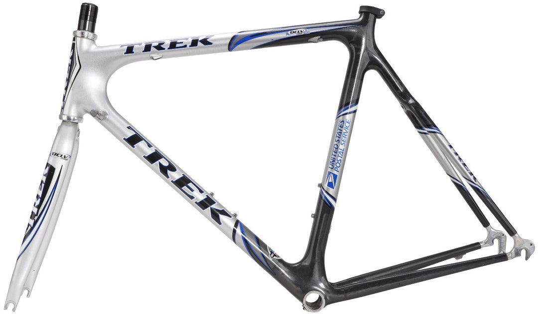 Trek 5900 OCLV 110 Carbon Road Bike Frameset USPS Pro Team 60cm QR Rim 700c 2002