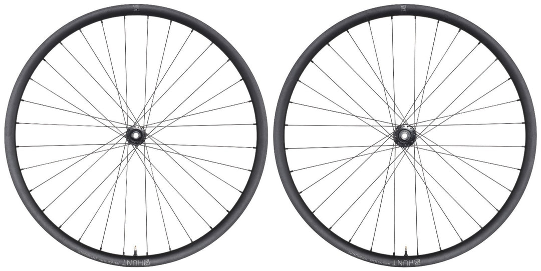 HUNT 4 Season SuperDura Disc Alloy Road Wheelset Tubeless CL Shimano 11 Sp 700c