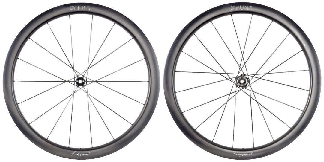 HUNT 44 Aerodynamicist UD Carbon Spoke Disc Tubeless Road Wheelset 11s 700c EZO