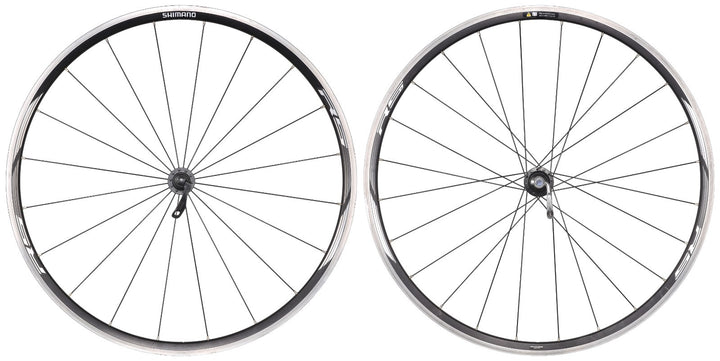 Shimano RS WH-RS010 Clincher Alloy Road Bike Wheelset 11 Sp HG 700c QR Rim Brake