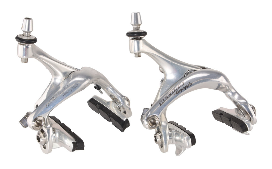 Campagnolo Record Dual Pivot Road Bike Rim Brake Caliper SET Titanium F + R