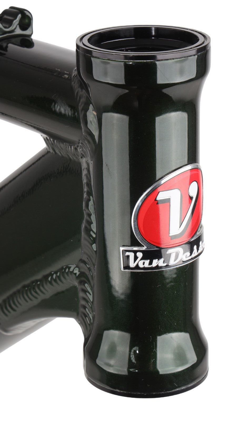 Van Dessel Jersey Devil 29er Alloy Hardtail Mtn Bike Frame XL Green Disc XC 2007
