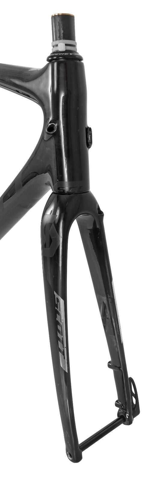 Scott Addict Premium Disc Di2 Carbon Road Bike Frameset LARGE Black Race 2017