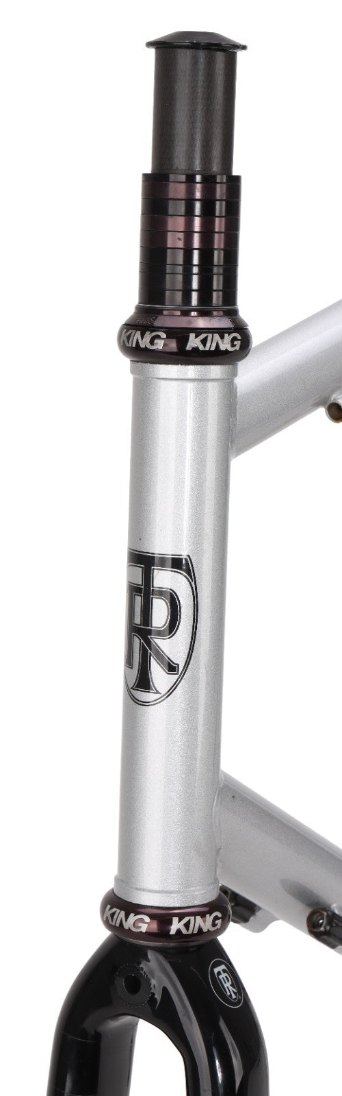 Ritchey Road Logic Steel Bike Frameset 59cm WCS Carbon SILVER 700c 1" Chris King