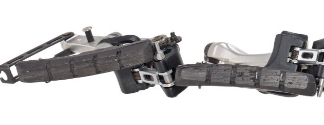 Shimano Deore XT BR-M750 Mountain Bike V-Brake Set SILVER Linear Pull Vintage
