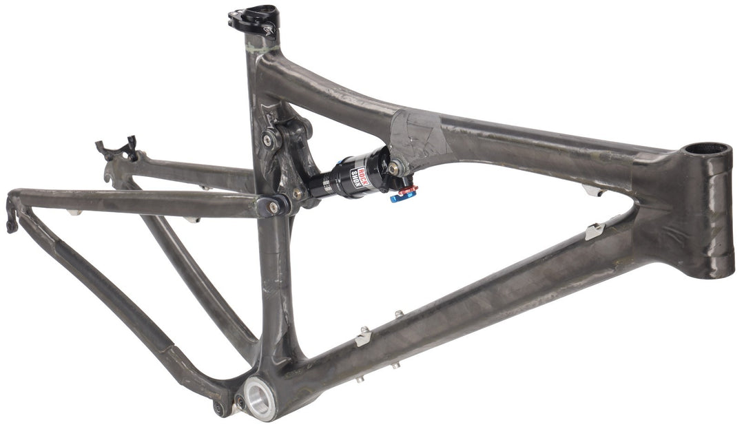 Santa Cruz Blur XC 26" Carbon Mtn Bike Disc Frameset MED Raw RTP RockShox 2010
