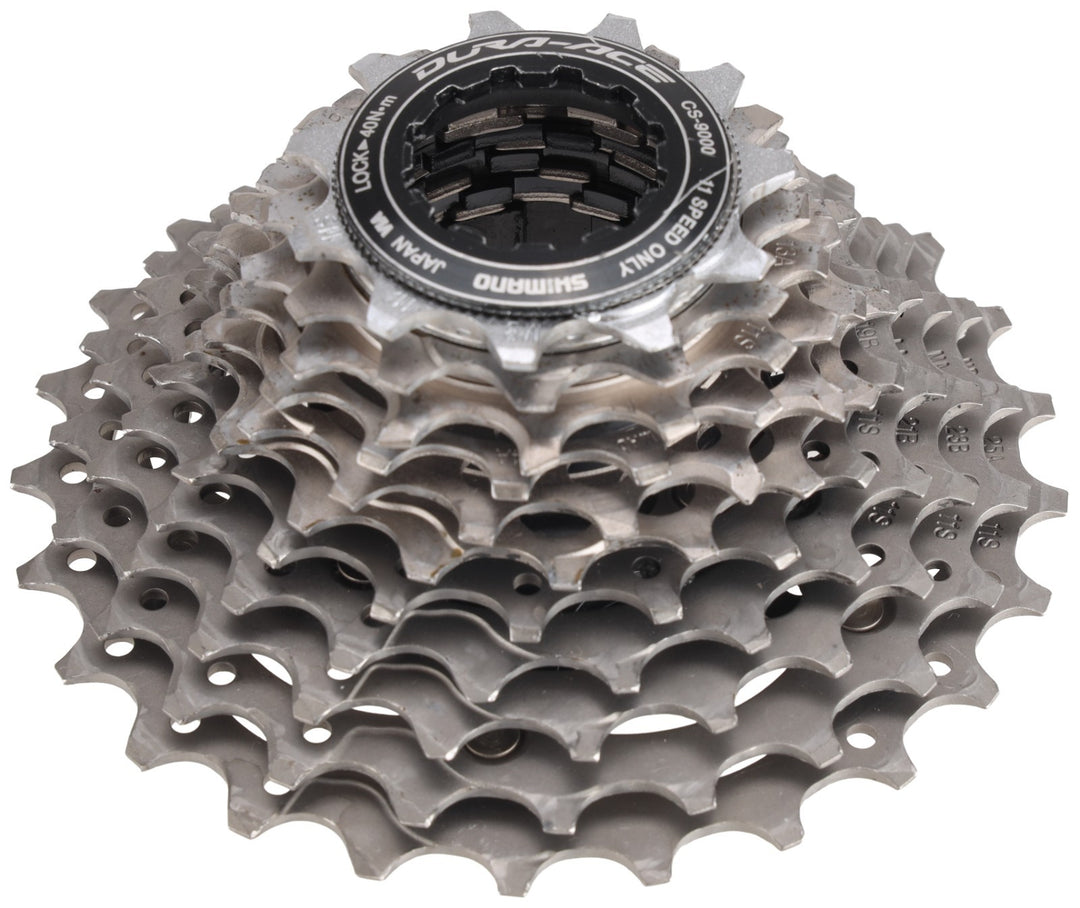 Shimano Dura-Ace CS-9000 11 Speed Road Bike Cassette 11-25T HG Titanium Trainer