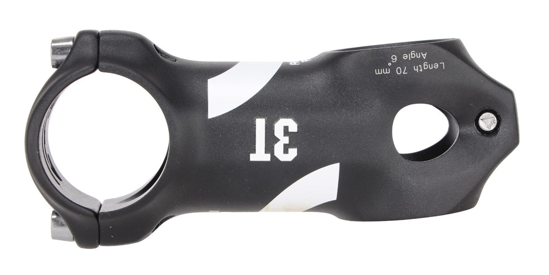3T ARX II Pro Alloy Road Bike Stem 31.8 x 70mm BLACK +/-6º 1 1/8" Cross Gravel