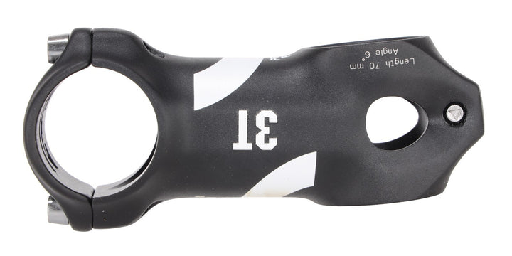 3T ARX II Pro Alloy Road Bike Stem 31.8 x 70mm BLACK +/-6º 1 1/8" Cross Gravel